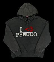 Load image into Gallery viewer, &quot;I &lt;3 PSEUDO&quot; Detachable Hoodie
