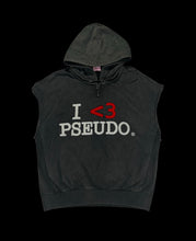 Load image into Gallery viewer, &quot;I &lt;3 PSEUDO&quot; Detachable Hoodie
